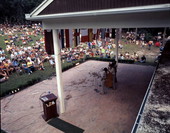 The Peyton Brothers performing at the 1978 Florida Folk Festival - White Springs, Florida
