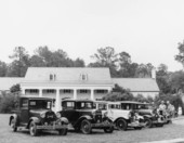 Antique car show at the Stephen Foster Museum - White Springs, Florida