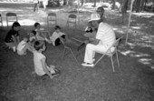 The Boyd Brothers performing at the 1989 Florida Folk Festival - White Springs, Florida
