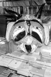 Haitian Carneval mask made by Gerard Dume - Miami, Florida.