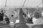 Children performing a Purim play, or spiel, at the 1990 Florida Folk Festival - White Springs, Florida