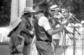 Burr Oak Ensemble performing at the 1992 Florida Folk Festival - White Springs, Florida.