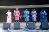 Mt. Zion Holiness Temple Church choir performs at the Florida Folk Festival - White Springs, Florida