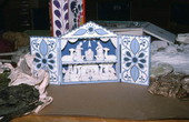 Peruvian retablo depicting the nativity by Nicario Jimenez - Gainesville, Florida.