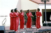 Voices of Joy gospel group performing at the Traditions Festival - Miami, Florida.
