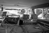 View of the recording equipment and the technician - Immokalee, Florida