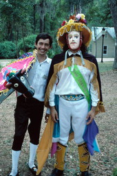 Marvin Silva (Left) and Jose Silva (Right) at the Florida Folk Festival - White Springs, Florida .