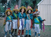 Toro Huaco group at the Florida Folk Festival - White Springs, Florida .