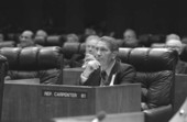 Member of the "Silver Haired Legislature" sitting in the Florida House of Representatives - Tallahassee, Florida.