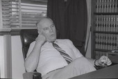 Judge Charles Minor in his office - Tallahassee, Florida.