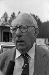 Portrait of U.S. Representative Claude Pepper - Tallahassee, Florida.