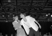 Man and woman perform at the Legislative Talent Show - Tallahassee, Florida.