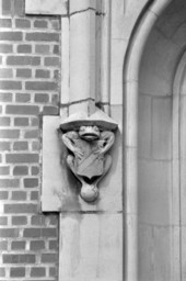 Architecture detail on a FSU building- Tallahassee, Florida.