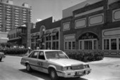 Taxi on South Adams Street - Tallahassee, Florida.