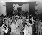 Servicemen dancing at the Gainesville Recreation Department's Service Center.