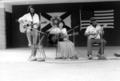 Ray Monteleone playing with Peggy and Jim Strickland at the July 4th Celebration - White Springs, Florida
