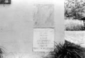 Plaque at the cornerstone of Elizabeth A.M.E. Church- Lamont, Florida