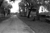 Tobacco barn on the property of Gussie and Kirby Robinson - Jasper, Florida.