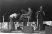 Classic country music played for shoeshine rag by Frank Mitchell at the 1983 Florida Folk Festival - White Springs, Florida