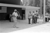 The Singing Wonders performing gospel songs during the 4th of July celebration - White Springs, Florida