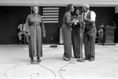 The Sunrise Singers performing gospel songs during the 4th of July celebration - White Springs, Florida