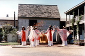 Vietnamese dancers - Pensacola, Florida.