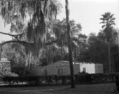 Construction of museum at Dade Battlefield Historic State Park - Bushnell, Florida