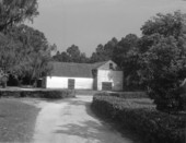 View of the barn at Kingsley Plantation State Park - Jacksonville, Florida.