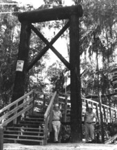 Park rangers at Hillsborough River State Park : Hillsborough County, Florida