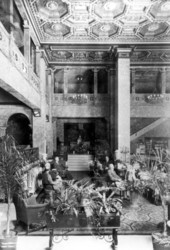 Lobby of Hotel Floridan - Tampa, Florida.