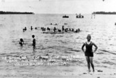 Swimmers in the Gulf of Mexico - Valparaiso, Florida