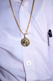 Necklace made by Armenian jeweler Setrag Kalandjian in Coral Springs, Florida.