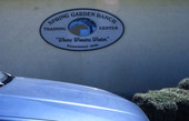 View showing sign at the Spring Garden Ranch Training Center in De Leon Springs, Florida.