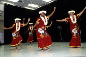 Hula kahiko group - Celebration, Florida.
