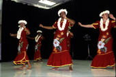 Hula kahiko group - Celebration, Florida.