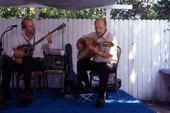 Nick Mastras and Peter Lambropoulos performing - Tarpon Springs, Florida.