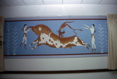 Reproduction of grecian mural - Clearwater, Florida.