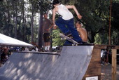 Skateboarders at Florida Folklife Festival - White Springs, Florida.