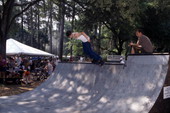 Skateboarders including Nolan at Florida Folklife Festival - White Springs, Florida.
