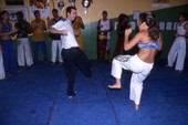Capoeira dancers at a dance school - Orlando, Florida.