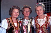 Polish American women in costume