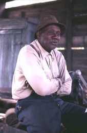 Portrait of blacksmith Thomas Rains - Monticello, Florida