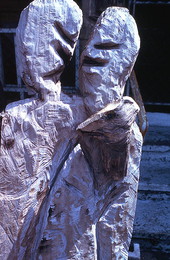 Work of sculpture made by Jesse J. Aaron - Gainesville, Florida.