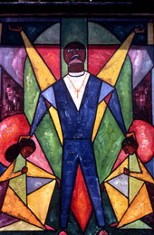 Painting by Pharaoh Baker- Lake City, Florida
