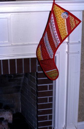 Homemade Christmas stocking