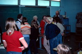Students question members of the Golden Age Project - Lake City, Florida.