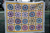 Quilt made by Grace Scaff - White Springs, Florida.
