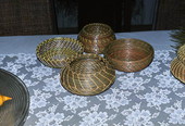 Creek Indian baskets