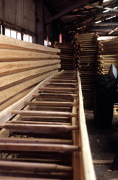 Finished cypress ladders - Bartow, Florida.
