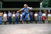 Cross Creek Clogger dancing at Florida Folk Festival main stage - White Springs, Florida